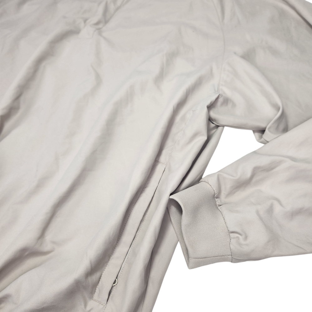 FootJoy Golf Windbreaker Pullover Jacket Men's XL Beige 1/4 Snap Windshirt - Picture 9 of 15